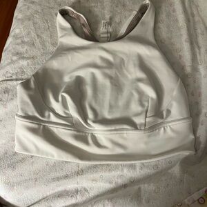 Lululemon sport bra size 10 color white off